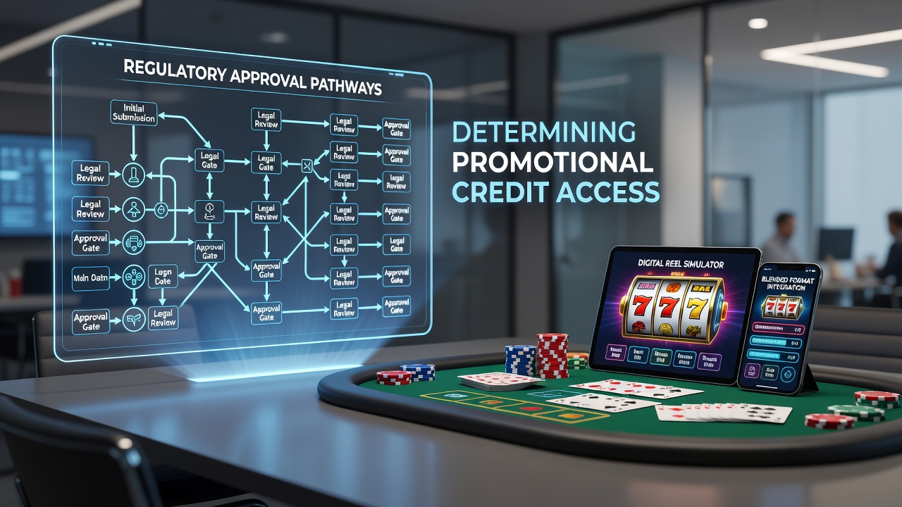 Illustration of regulatory approval pathways in blended digital reel and card table formats